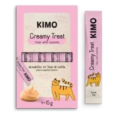 Kimo Cat Creamy Tuna Salmon skanėstai katėms, 4x15 g