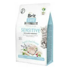 Brit Care Cat GF Sensitive su vabzdžiais ir šviežia silke, sausas maistas katėms 2 kg — 2 nuotrauka