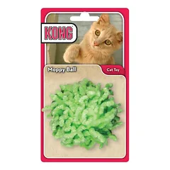 KONG moppy kamuoliukas katėms, su plunksnomis