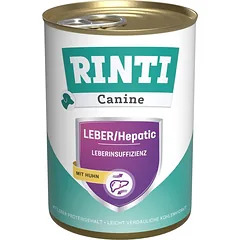 RINTI Canine Liver/Hepatic Chicken su vištiena 6x400 g