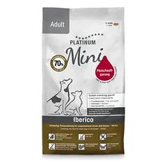 Platinum Adult Mini sausas pašaras mažų veislių šunims su Iberijos kiaulių mėsa 900g