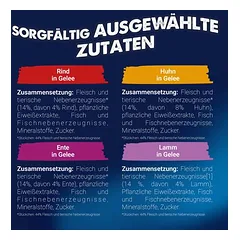 Felix „Gravy Lover - So gut wie es aussieht“ maišeliai, drėgnas maistas katėms 12 x 85 g, 80 - 99 g — 4 nuotrauka