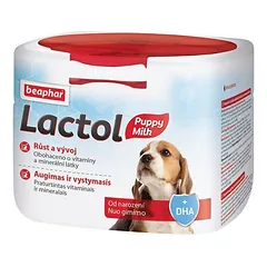 Beaphar Lactol Puppy pienas kačiukams, visavertis maistas su DHA, 250 g