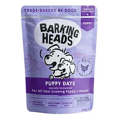 Barking Heads Puppy Days konservai jauniems šuniukams, 300g x 10vnt.