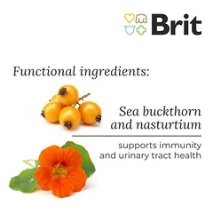 Brit Care Grain-Free Sterilized Sensitive, sausas maistas katėms, 1,5 - 2,9 kg — 3 nuotrauka