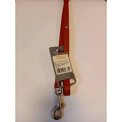 Hunter Standard pavadėlis šunims iš minkštos odos, raudona, 13 mm pločio, 100 cm ilgio
