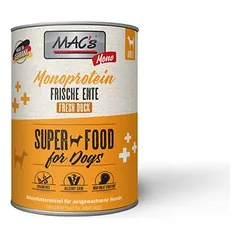 MAC's DOG - Monoprotein drėgnas maistas šunims, skardinė 6 x 800 g