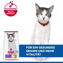 Hill's Science Plan Senior 11+ su vištiena, sausas maistas katėms, 3 - 4,9 kg — 4 nuotrauka