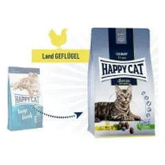 Happy Cat visavertis pašaras suaugusioms katėms su paukštiena Culinary LandGeflugel, 1,3 kg