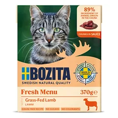 Konservai katėms Bozita Cat su ėriena, 370 g