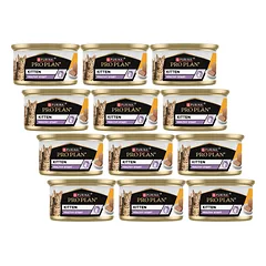 PRO PLAN Kitten Mousse with Chicken Šlapias kačiukų ėdalas 12x85g