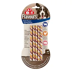 8in1 Flavours trigubo skonio lazdelės šunims 10 vnt.