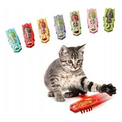 7 vnt. tarakonų vabzdžių žaislai katėms kaip Hexbug La Cucaracha — 4 nuotrauka