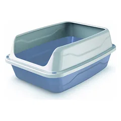 Georplast Sonic Medium atvira kačių tualeto dėžutė su aukštais kraštais, 44.5x34x18.5 cm — 4 nuotrauka