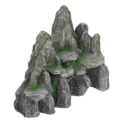 Akvariumo dekoratyvinė uola, 2 urvai, 24 × 21 × 14 cm