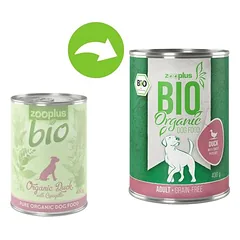 Purizon zooplus Bio Adult su antiena ir saldžiosiomis bulvėmis, drėgnas maistas šunims, > 500 g — 2 nuotrauka