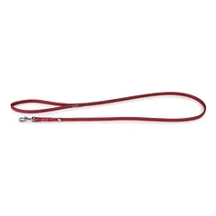 Das Lederband pavadėlis šunims Barcelona Indian-Red