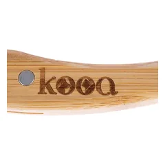 kooa bambukinės nagų žirklės L, L 15,4 x B 5,4 x H 1,4 cm — 4 nuotrauka