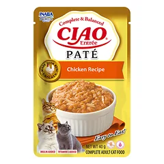 CIAO Pate konservai katėms su vištiena,40g