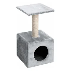 Scratching tree ABEY 30x30x60cm Grey — 2 nuotrauka