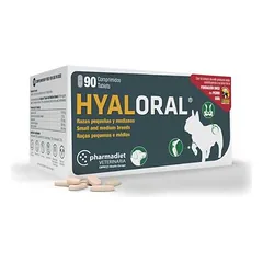 Hyaloral Medium N90 – Pašaro papildas šunims, sąnariams