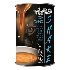 VIBRISSE Shake kokteilis katėms su tunu 135g 12vnt