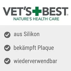 Vet's Best® pirštų dantų šepetėliai, 5 vnt. — 3 nuotrauka