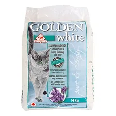 Golden Grey white Katzenstreu Lavendelduft Bentonitstreu