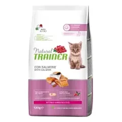 NATURAL TRAINER CAT KITTEN with SALMON