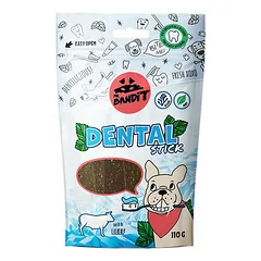 Mr.Bandit Dental Sticks su jautiena, dantų priežiūros skanėstai šunims 110 g