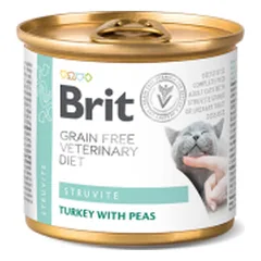 Brit Veterinary Diets Struvite konservai katėms, 200 g parduotuvėje animu.lt