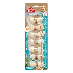 8In1 skanėstas Dental Delights Bones XS 7 vnt.