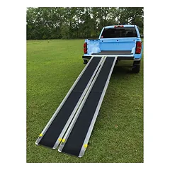 Rinkinys iš 2 rampų šunims 212,5cm., juodos/sidabrinės spalvos — 2 nuotrauka