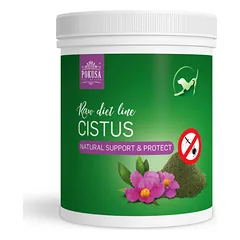 Pokusa RawDietLine Cistus - miltelių pavidalo cistuso lapai, žolelių papildas, palaikantis organizmą, šunims ir katėms, 100g — 3 nuotrauka
