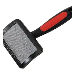 Camon Šunų ir kačių pavilnės metalinis šepetys su plastikiniais antgaliais, 7,5×5 cm