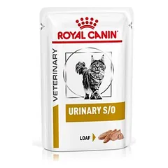 Royal Canin Veterinary Feline Urinary S/O in Soße oder Mousse