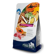 FARMINA N&D TROPICAL SELECTION – DOG Sausas maistas suaugusiems vidutinių ir didelių veislių šunims su ėriena 2 kg