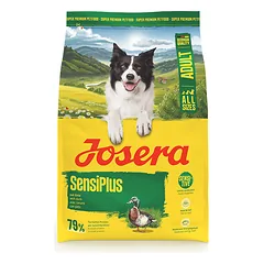 Josera SensiPlus sausas pašaras jautriems šunims su antiena, 3 kg