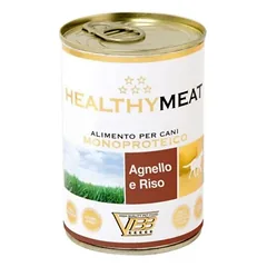 Healthymeat Agnello con Riso ( su ėriena ir ryžiais ) paštetas šunims 400g.