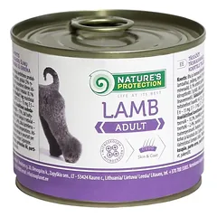 Nature's Protection suaugusių šunų konservuotas pašaras su ėriena, 800 g — 4 nuotrauka