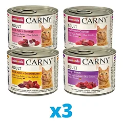 ANIMONDA Carny skonių mišinys 12 x 200 g