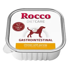 Rocco Diet Care Gastro Intestinal su vištiena ir pastarnoku, drėgnas maistas šunims, lėkštelė 150g — 2 nuotrauka