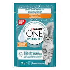 24 x 50 g PURINA ONE Hydralife Katzen-Liquid zum Sonderpreis!