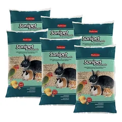 Granuliuotas kukurūzų burbuolių pakratas Sanipet Profumato 6 x 4 l
