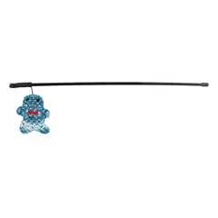 Trixie Xmas Playing Rod Gingerbread Figure/Fir/Ball žaislas katei su lazdele, įvairūs tipai, 46 cm