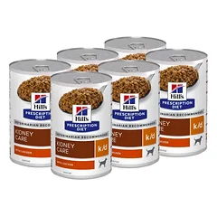 HILL'S PD Prescription Diet Canine k/d 6x350g - skardinė