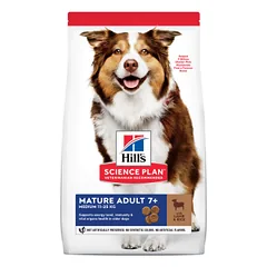 Hills Science Plan Medium Senior Adult 7+ Lamb and Rice sausas maistas vyresniems, vidutinių veislių šunims, 2,5 kg