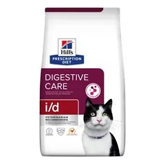 Hills Prescription Diet Digestive Care i/d Chicken sausas maistas katėms, sergančioms virškinamojo trakto ligomis, 3 kg