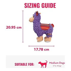 KONG Sherps Llama M žaislas šunims, 1 vnt. — 3 nuotrauka