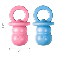 KONG Puppy Binkie žaislas šuniukams, mažas dydis — 4 nuotrauka